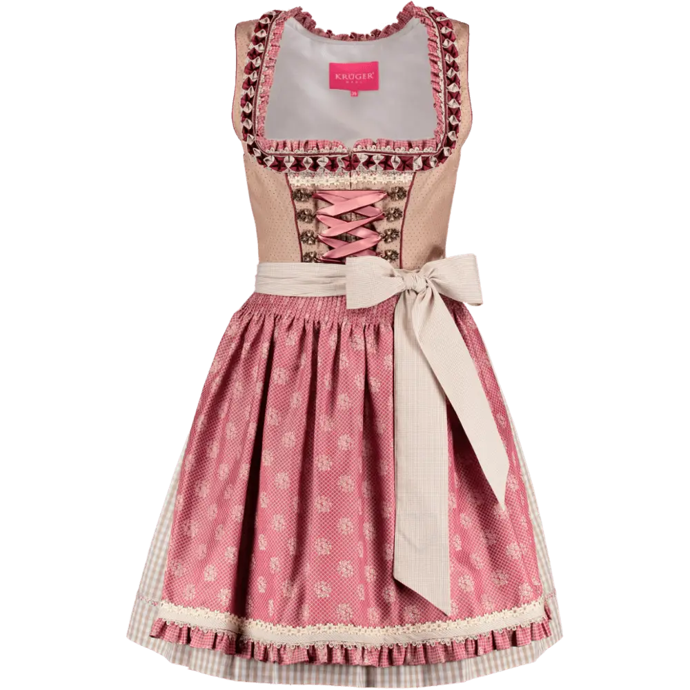 Pink Dirndl Traditional Dress