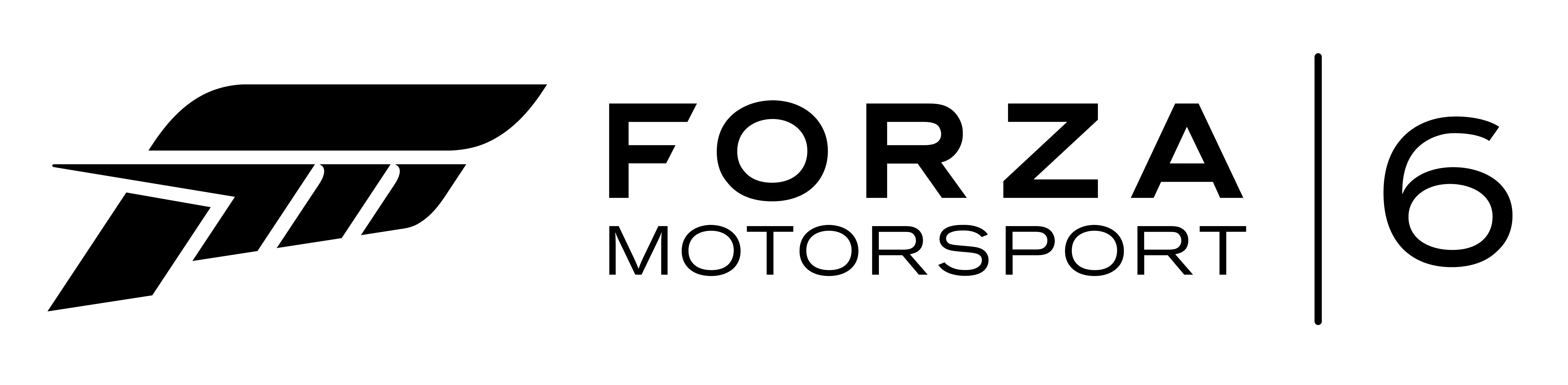 Forza Motorsport 6 Game Logo Design