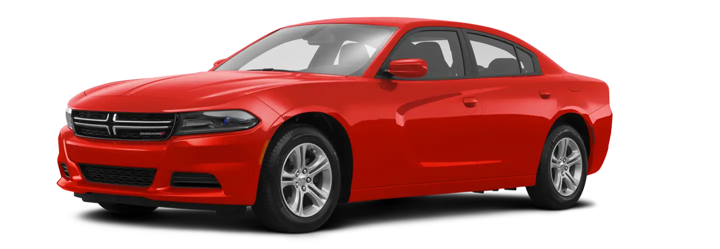 Red Sedan Car
