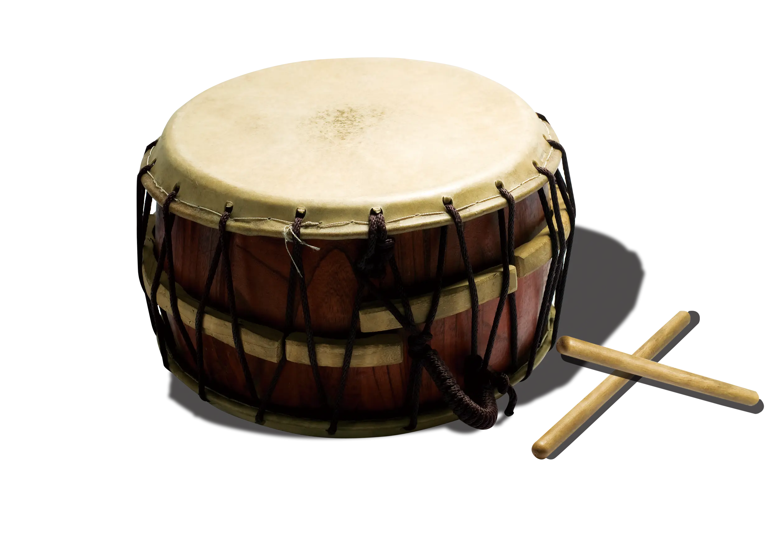 Traditional Drum with Drumsticks