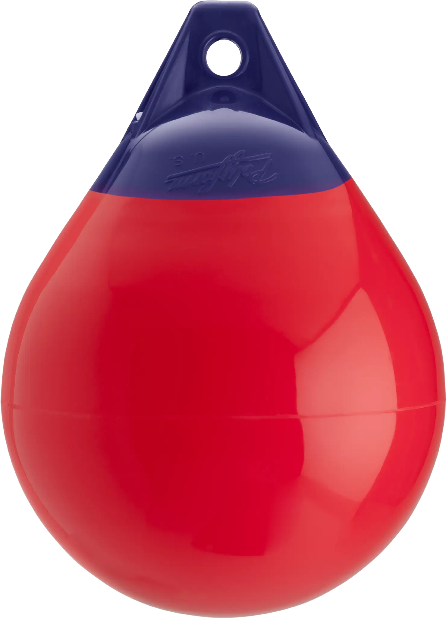 Red and Blue Marine Safety Buoy