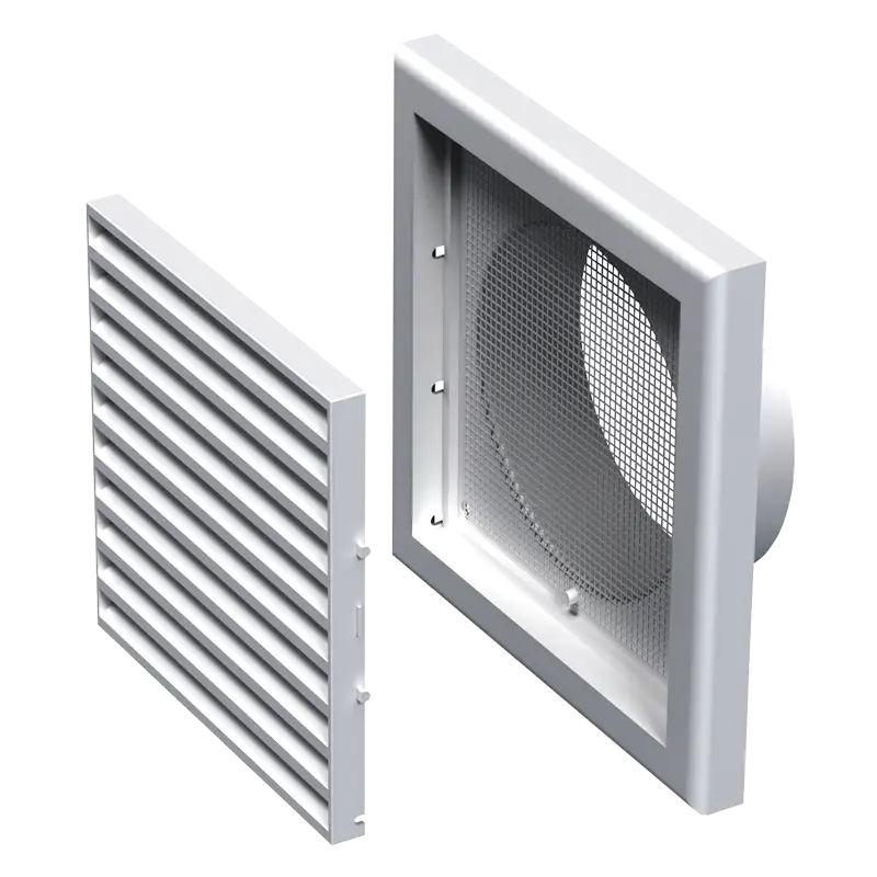 Metal Ventilation Grille Assembly Design