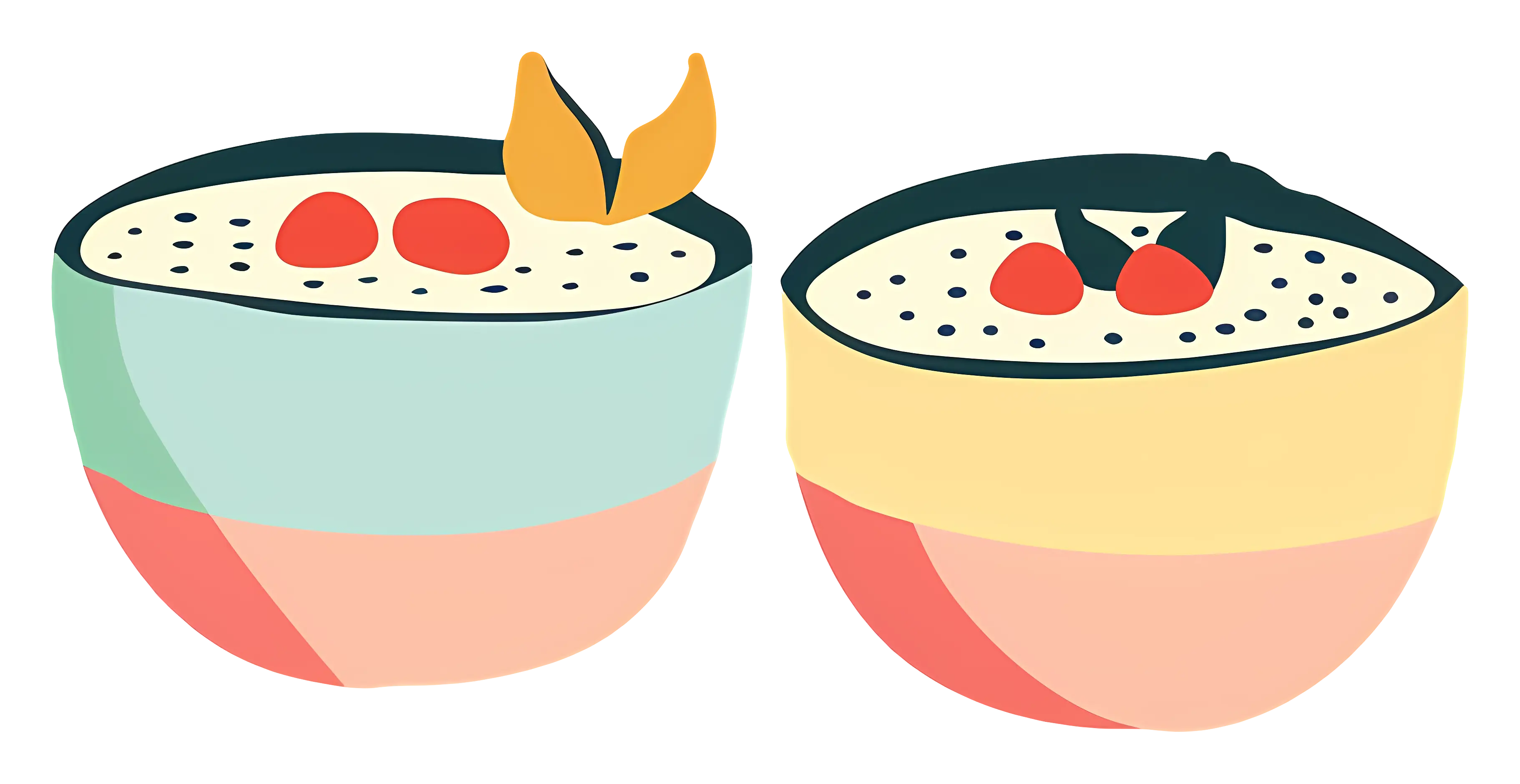 Bowls of Food
