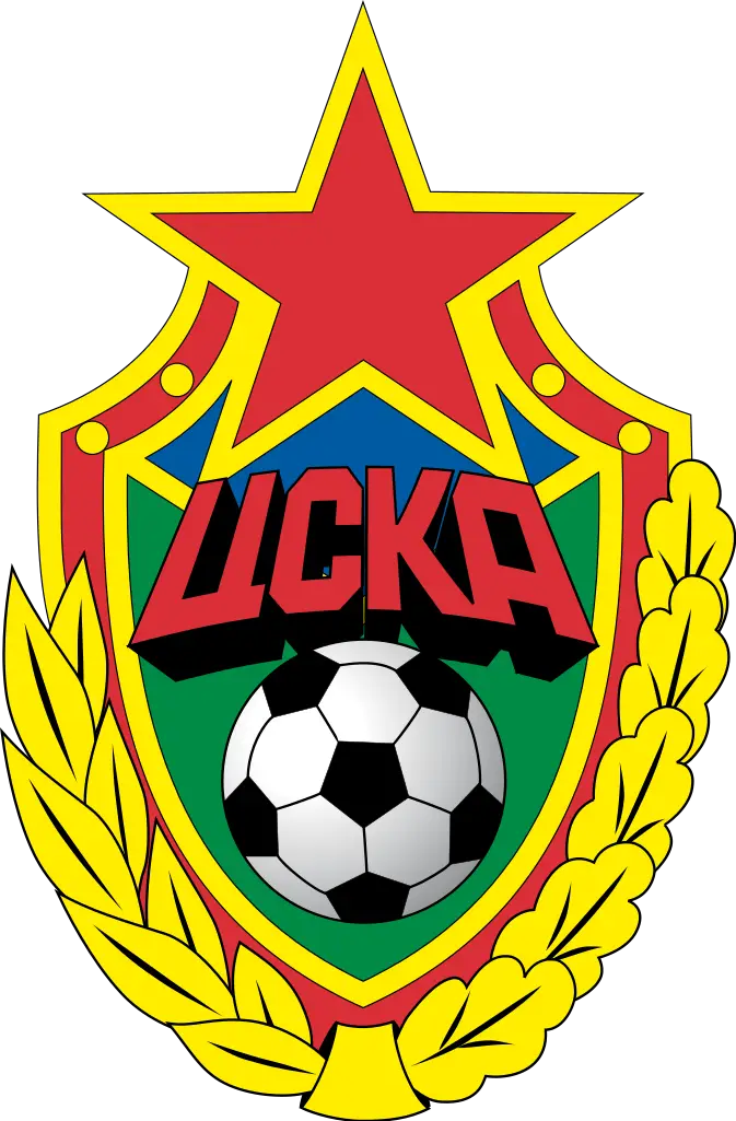 CSKA Soccer Club Logo with Vibrant Design Elements