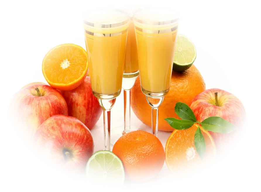 Fresh Fruit and Juice