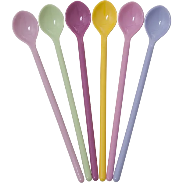 Stylish Pastel-Colored Spoons for Kitchen Use