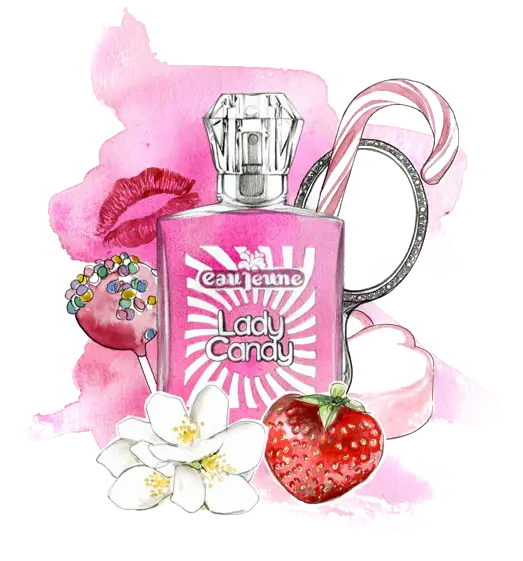 Lady Candy Perfume with Sweet Elements