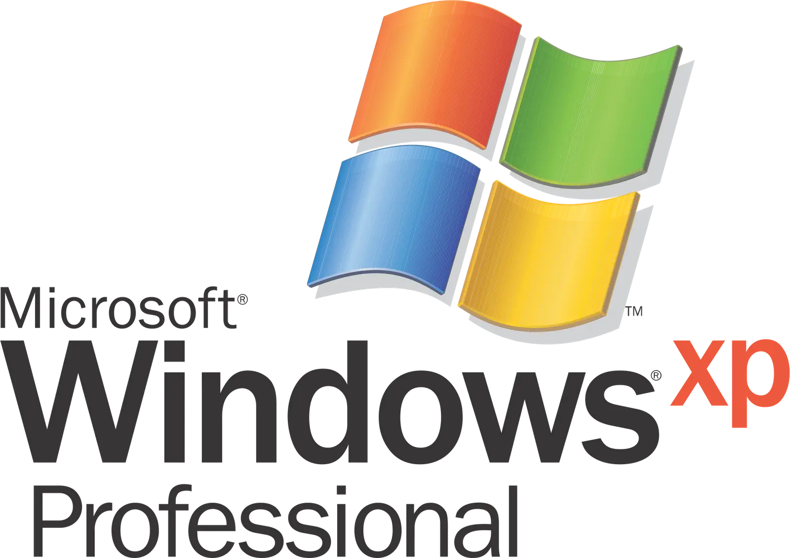Windows XP Professional Logo Design