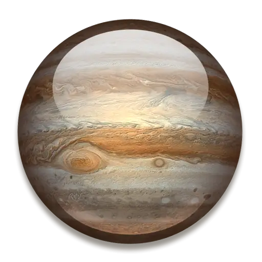 Jupiter Planet with Great Red Spot
