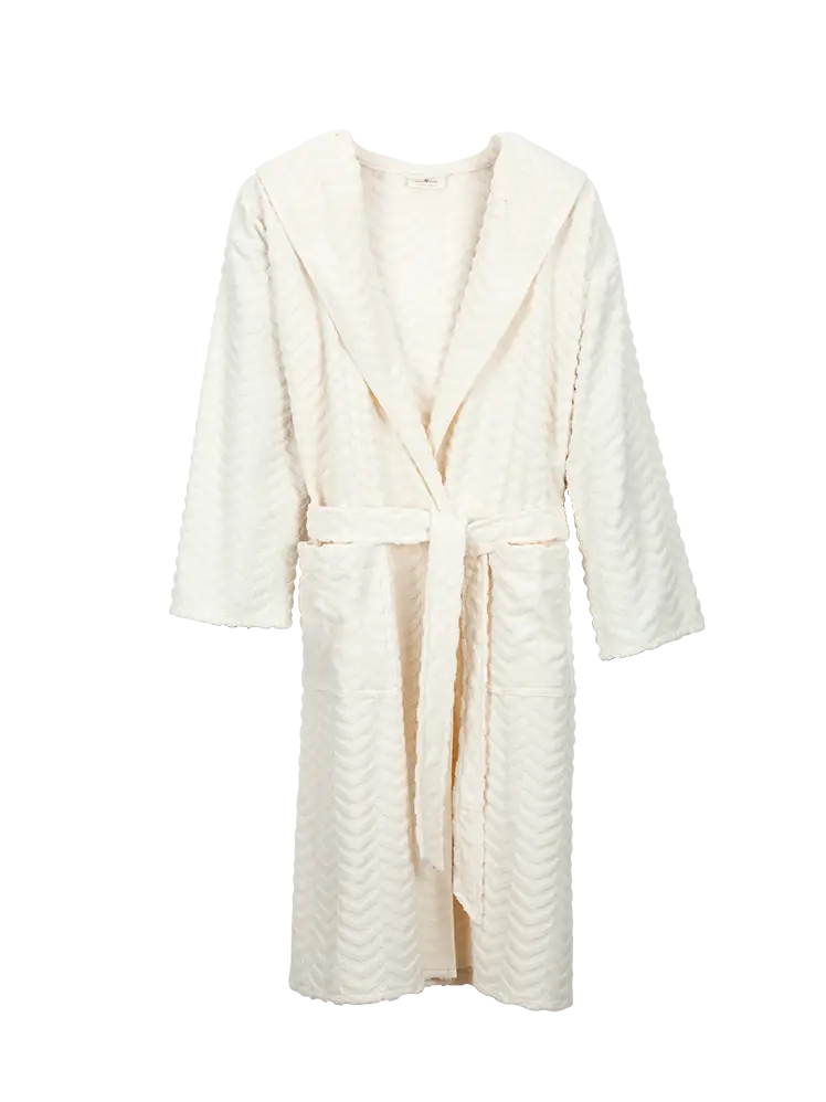 Soft White Bathrobe