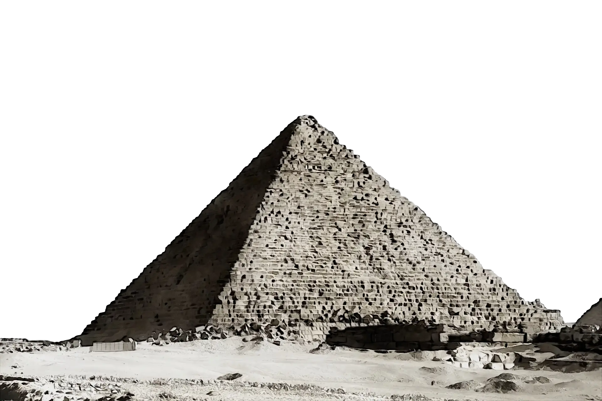 Great Pyramid of Giza Illustration