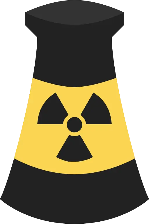 Nuclear Power Plant Icon