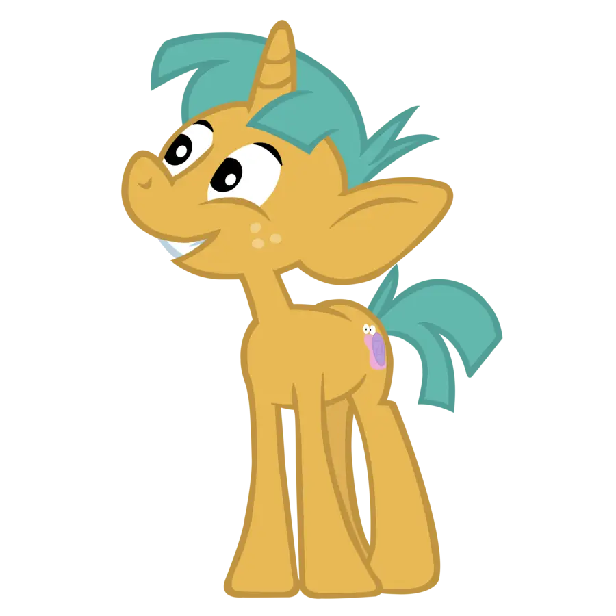 Playful Cartoon Unicorn Character