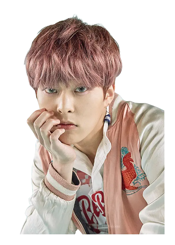 Person with Pink Hair in Stylish Jacket