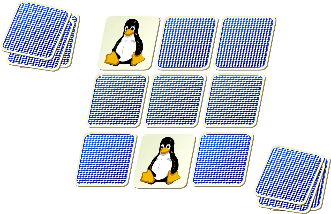 Penguin Memory Card Game