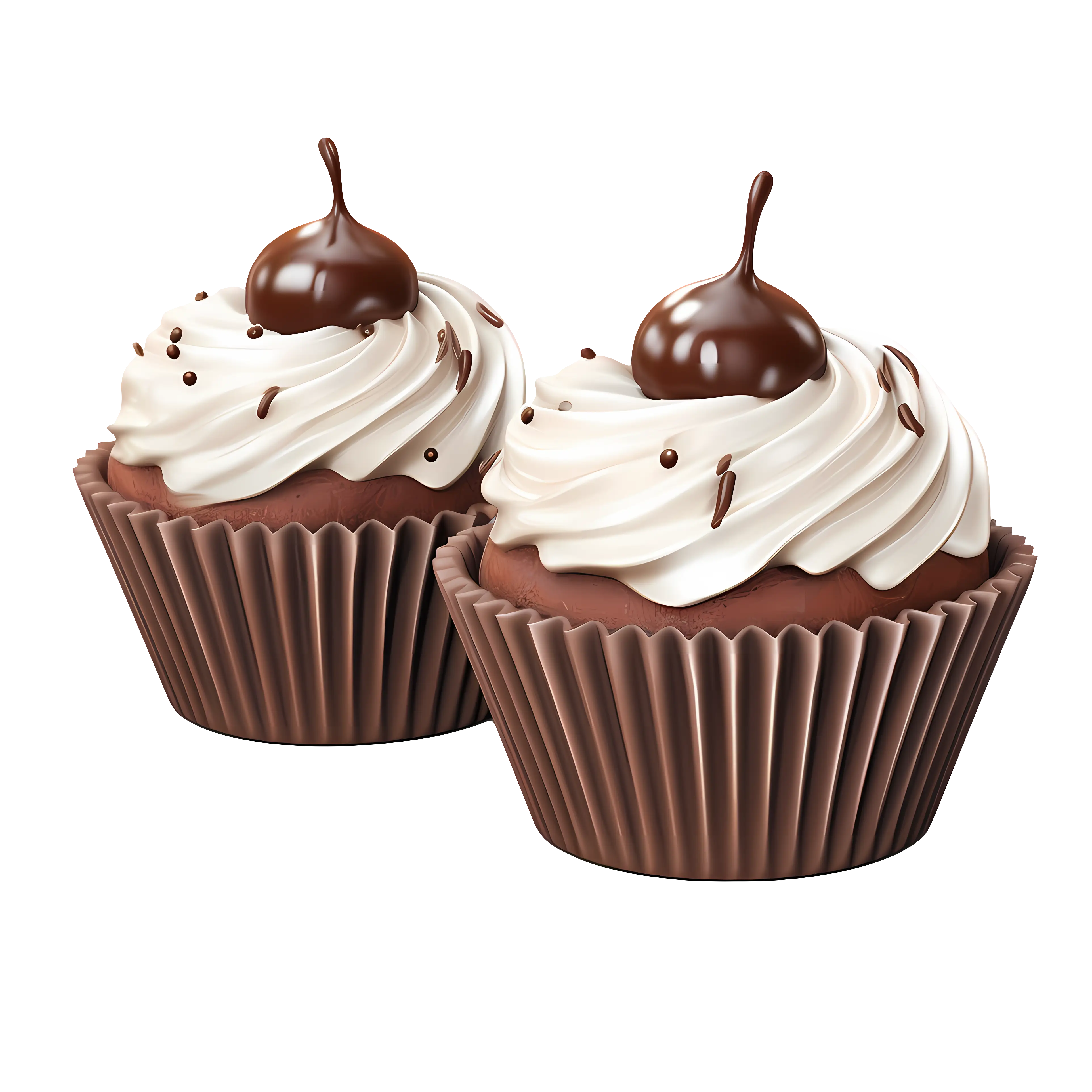Chocolate Cupcakes with Frosting