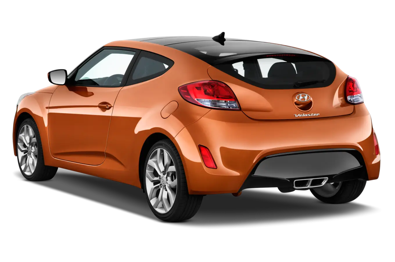 Sleek Orange Metallic Car Design