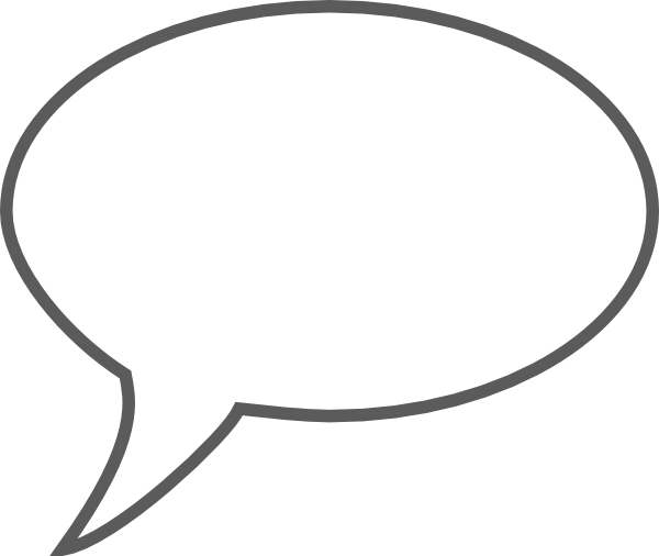 Speech Bubble Icon for Dialogues