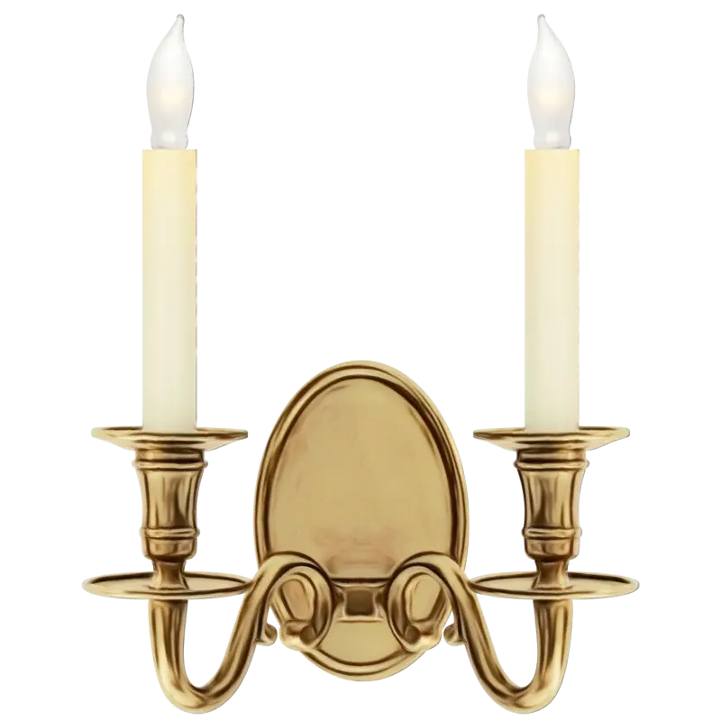 Golden Wall Sconce Lighting Fixture