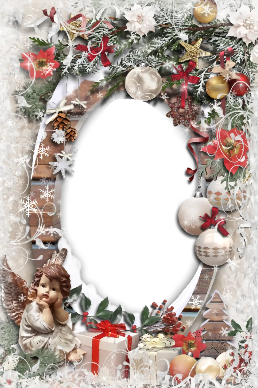Decorative Christmas Frame
