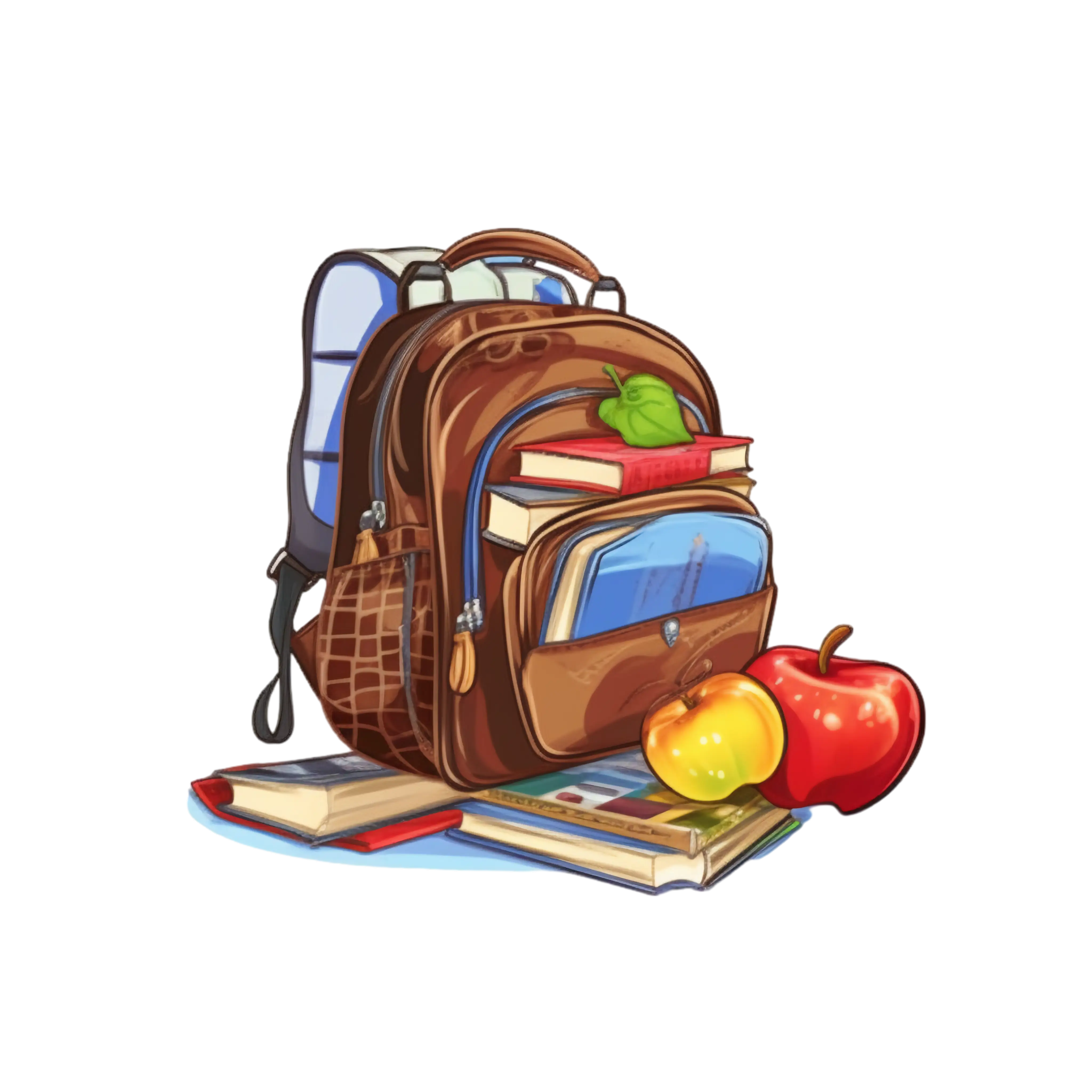Backpack with School Supplies