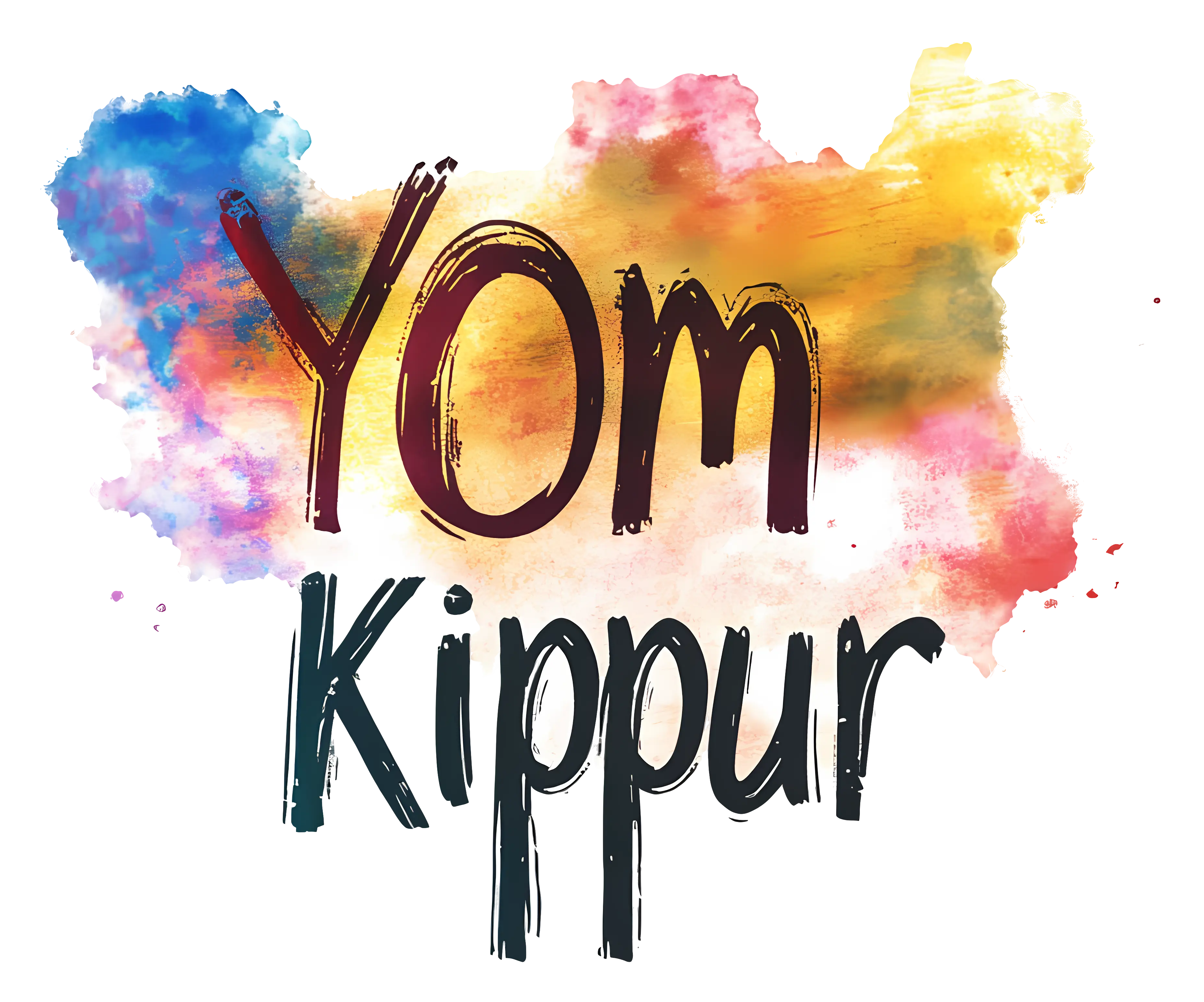 Colorful Yom Kippur Celebration