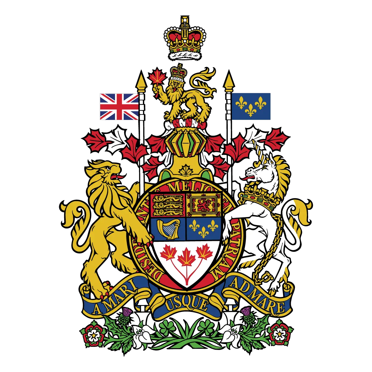 Illustration of a Detailed Coat of Arms