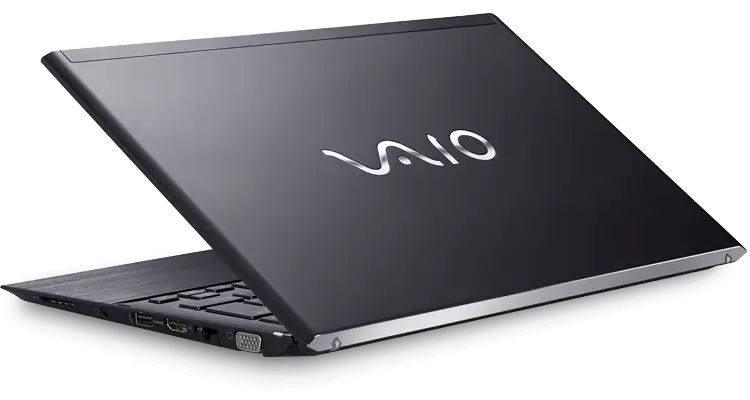 Black VAIO Laptop Design