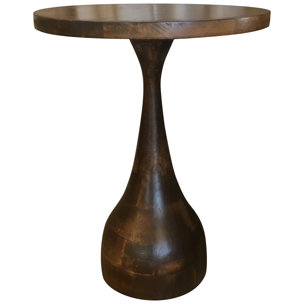 Stylish Wooden Round Table with Sleek Design