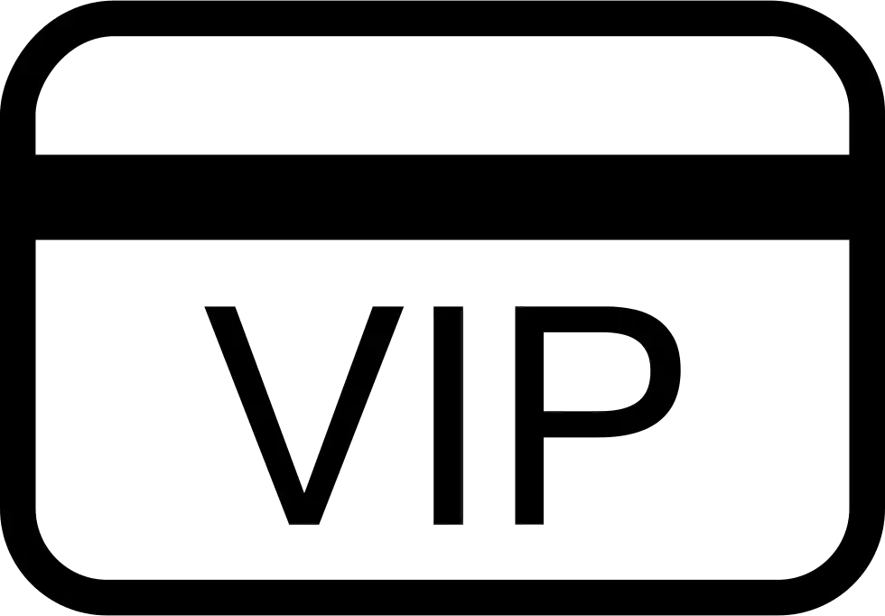 Black and White VIP Card