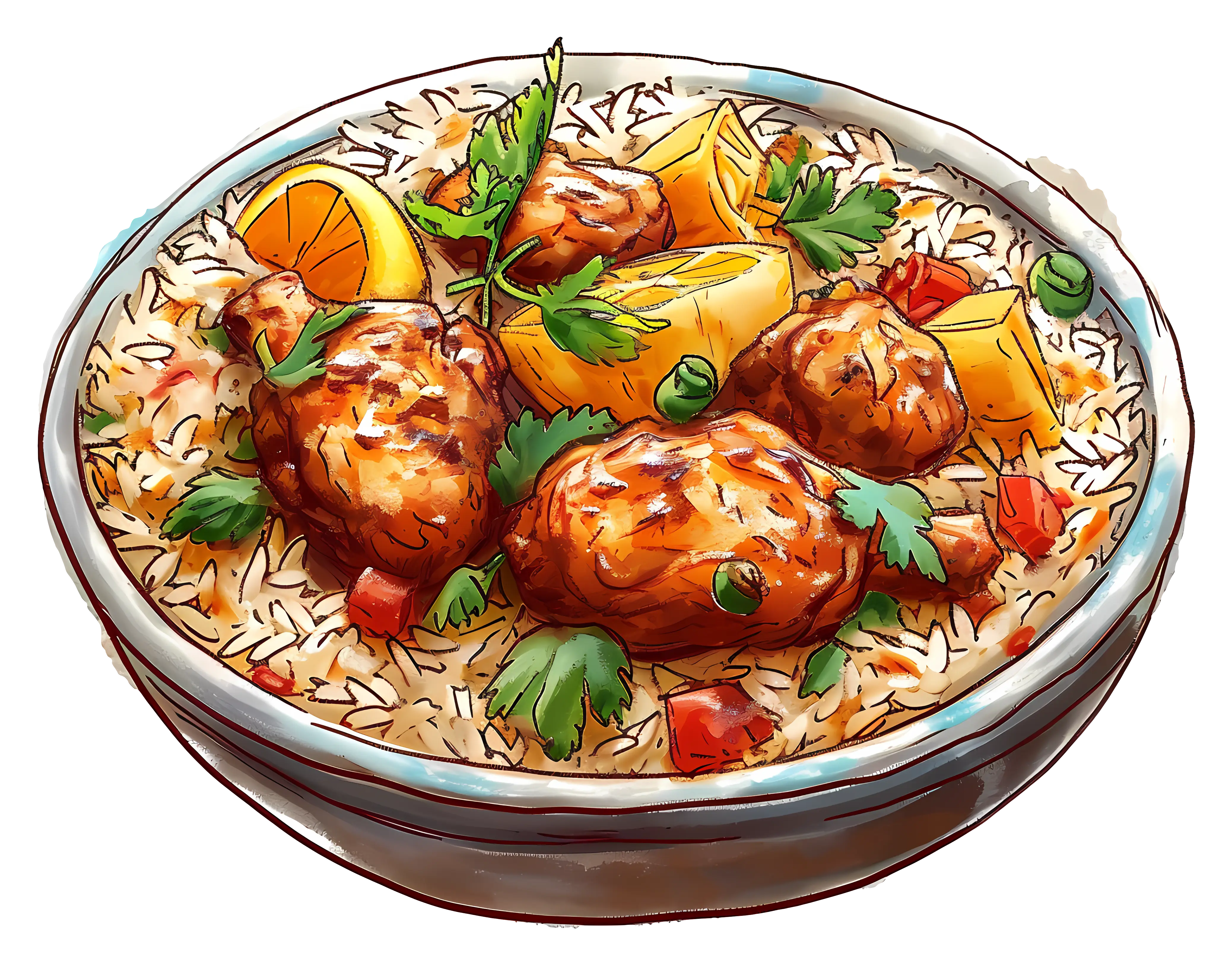 Delicious Chicken Biryani