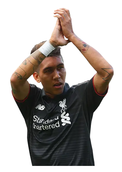 Soccer Player in Liverpool Jersey