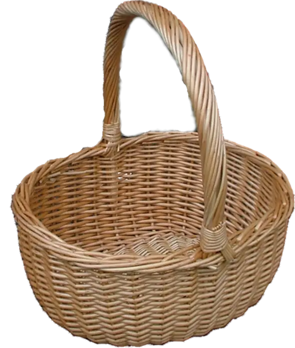 Woven Wicker Basket