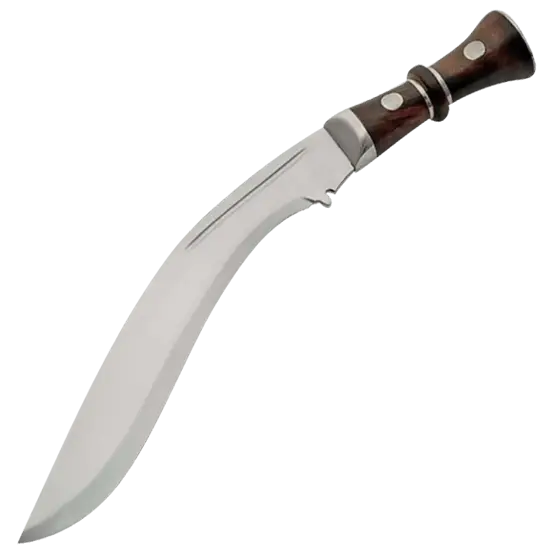 Traditional Kukri Knife with Wooden Handle