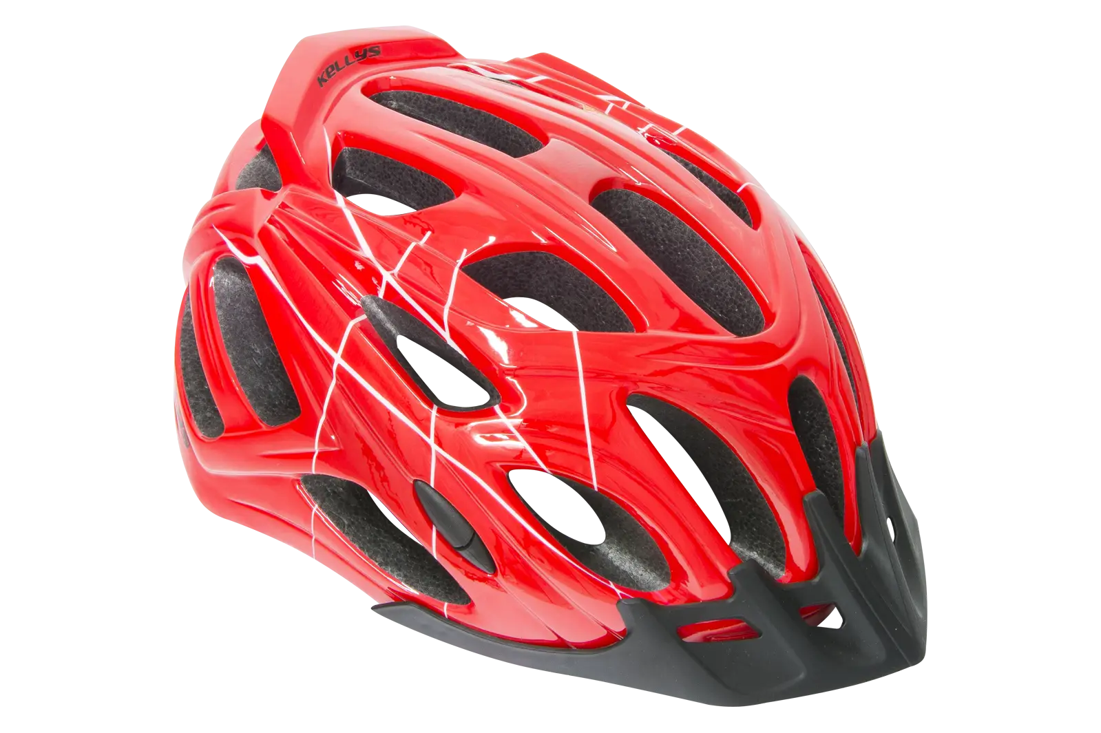 Sporty Red Bicycle Helmet for Outdoor Safety