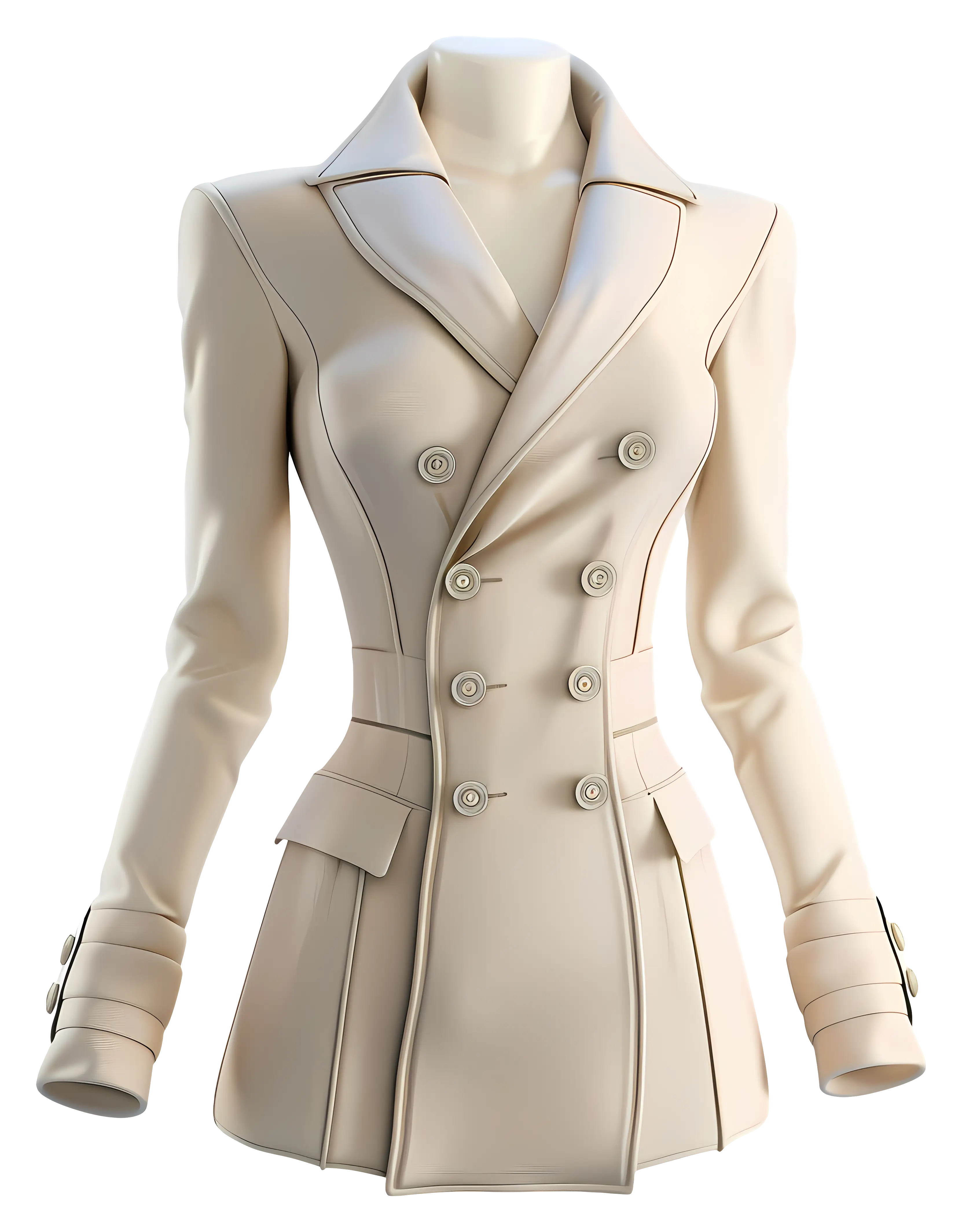 Elegant Beige Coat