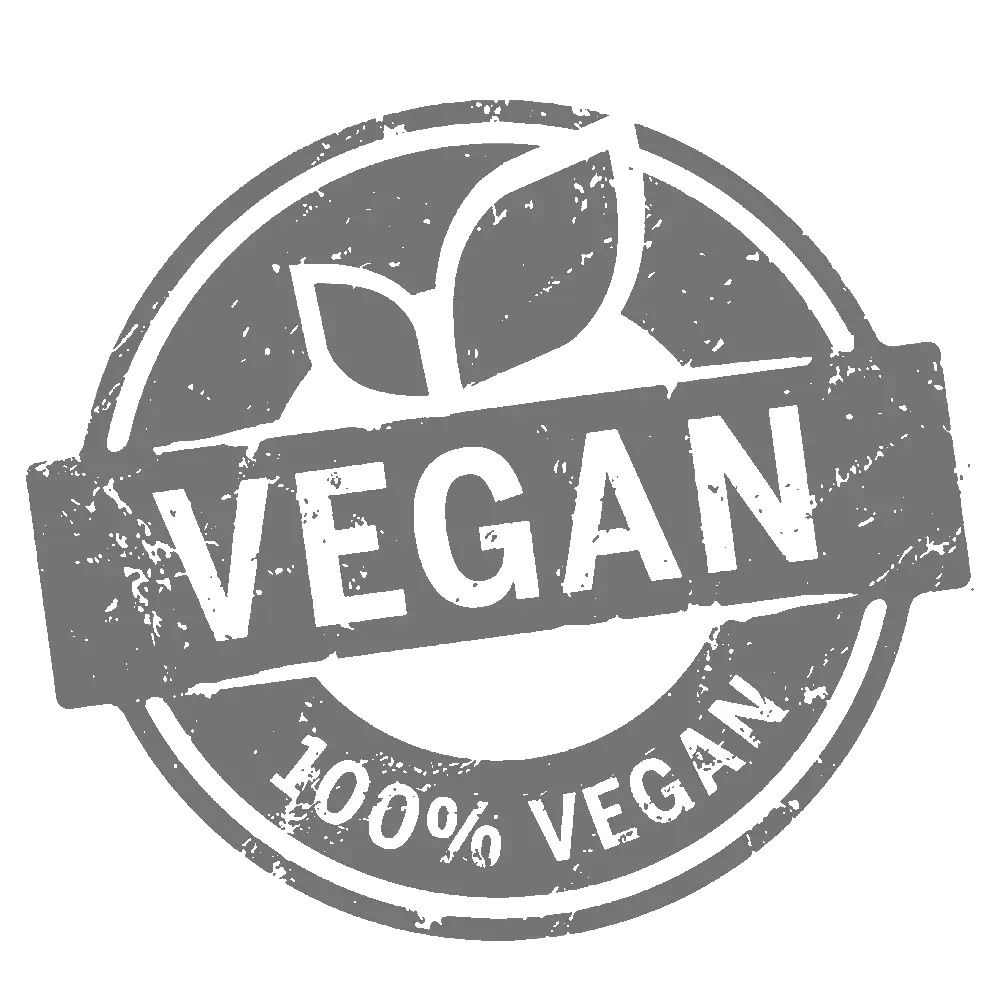 100% Vegan Logo Design