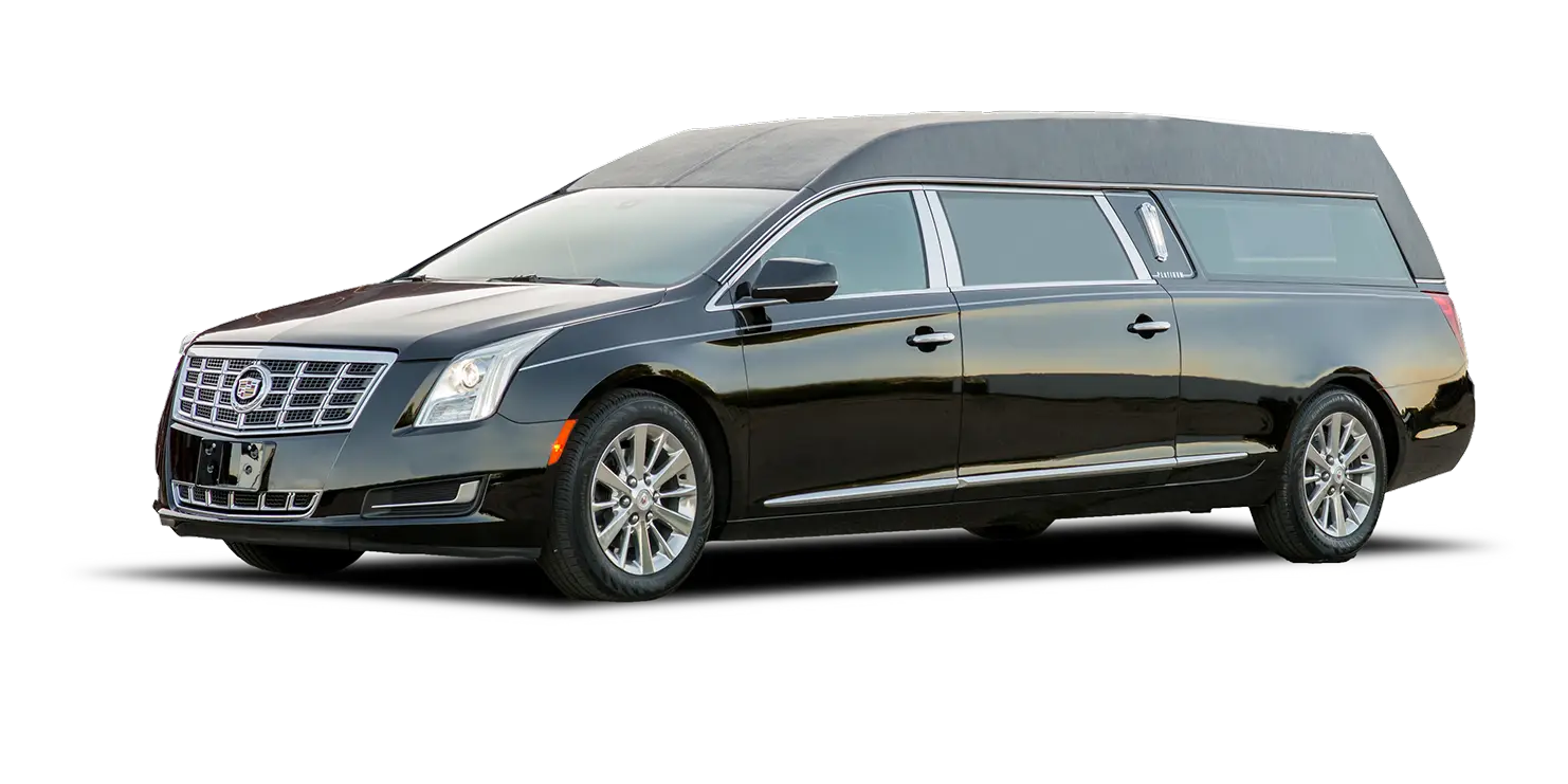 Black Hearse Vehicle for Funeral Services
