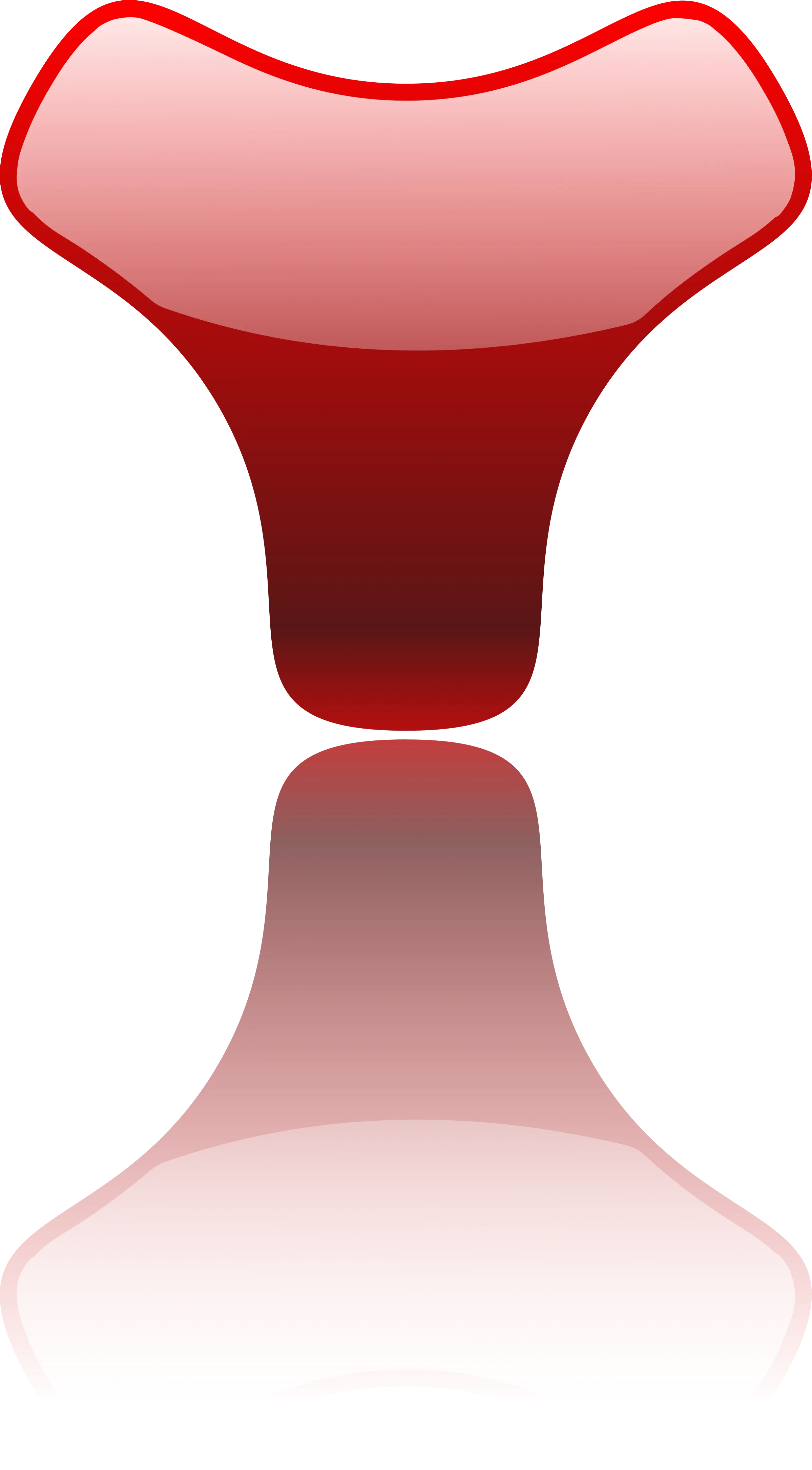 Red Abstract Symbolic Icon