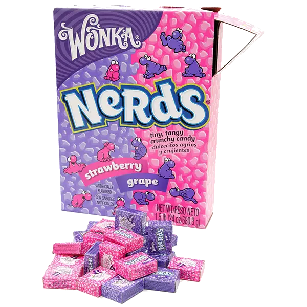 Colorful Nerds Candy Box