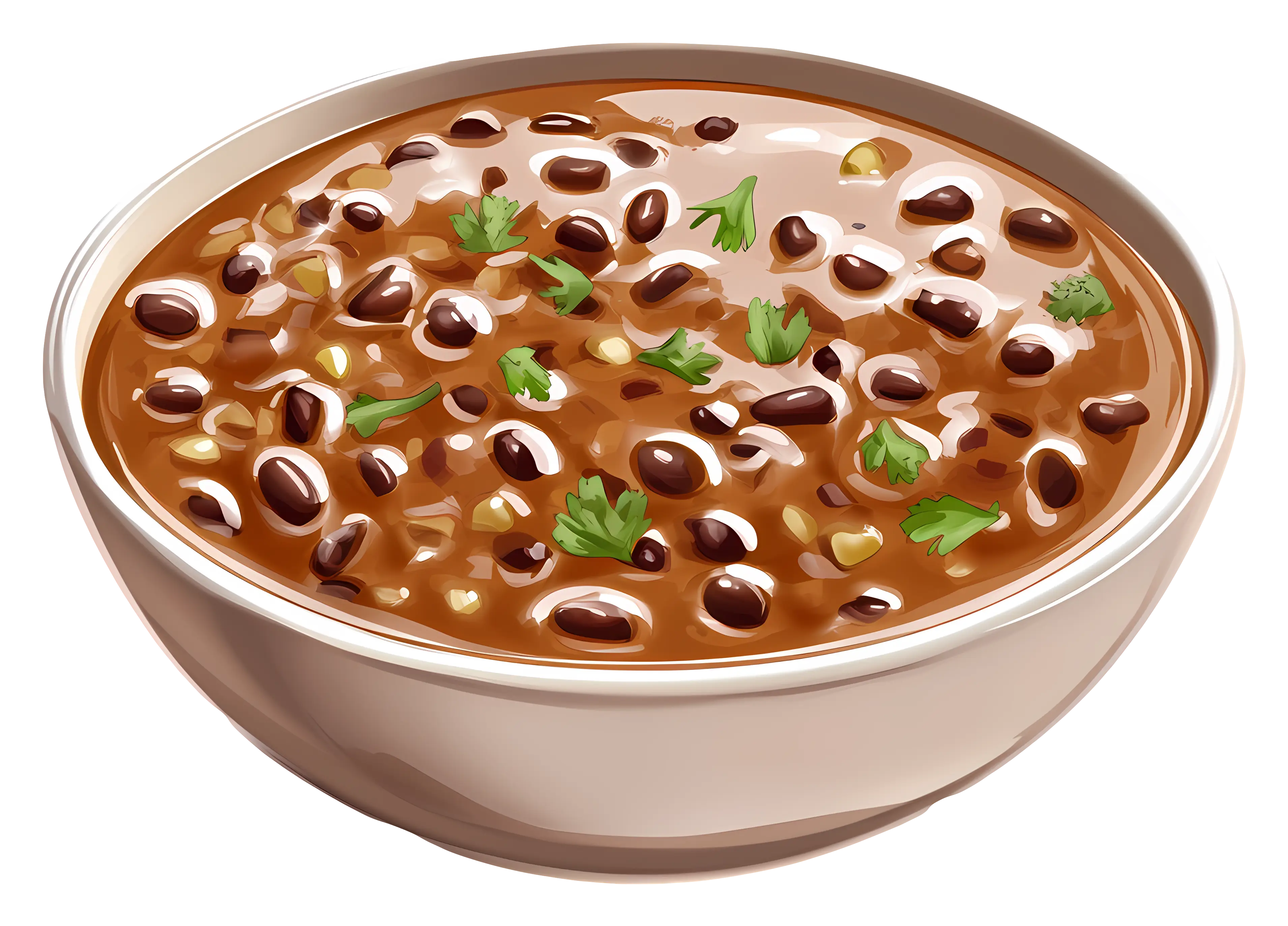 Delicious Bowl of Bean Soup