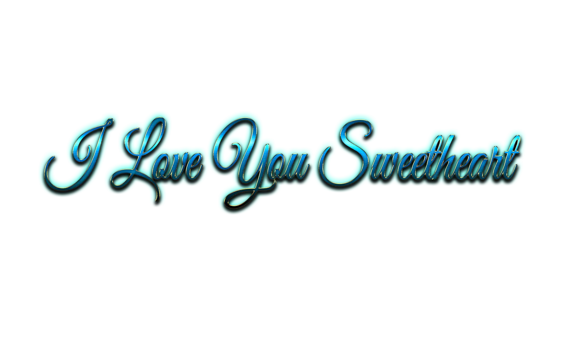 I Love You Sweetheart Text