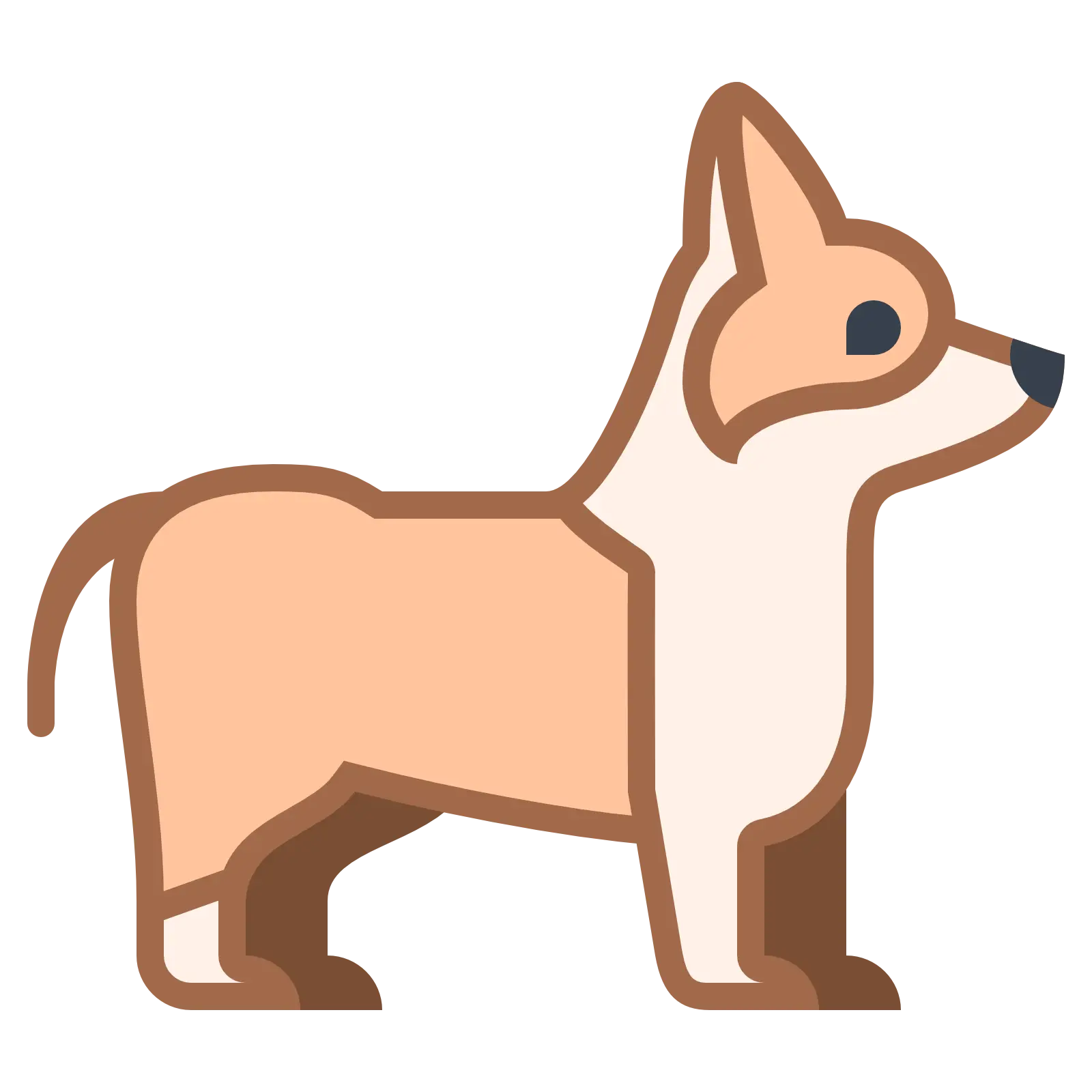 Cute Cartoon Dog