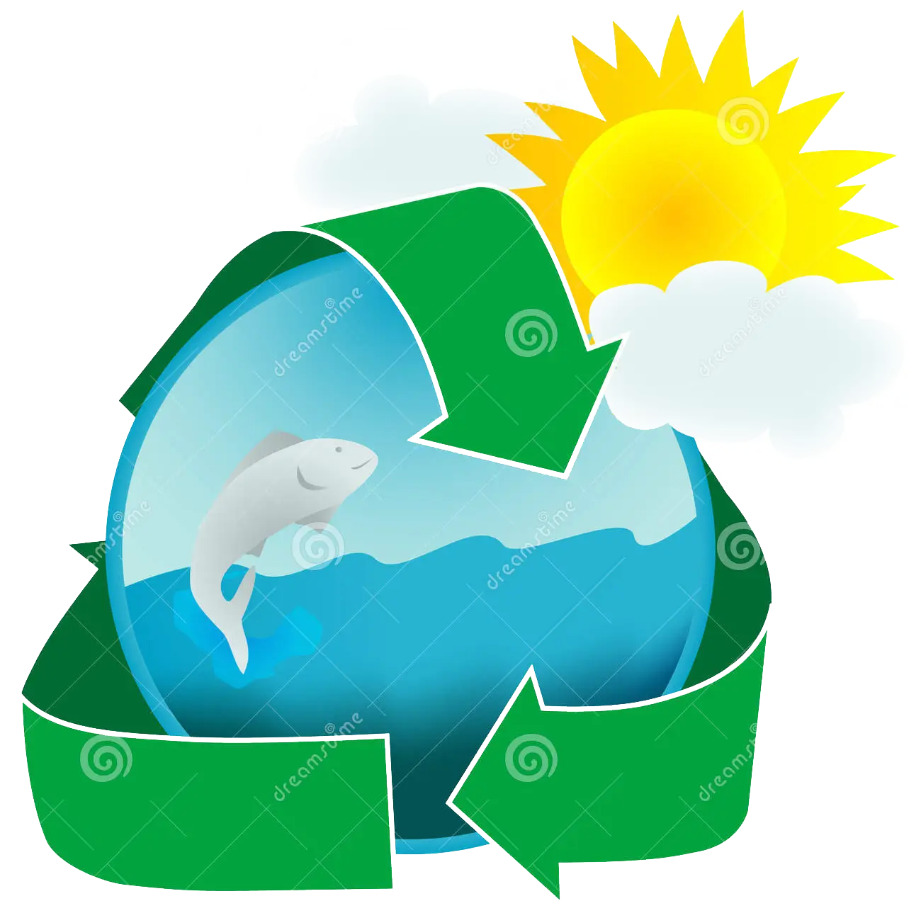 Eco-Friendly Recycling Symbol