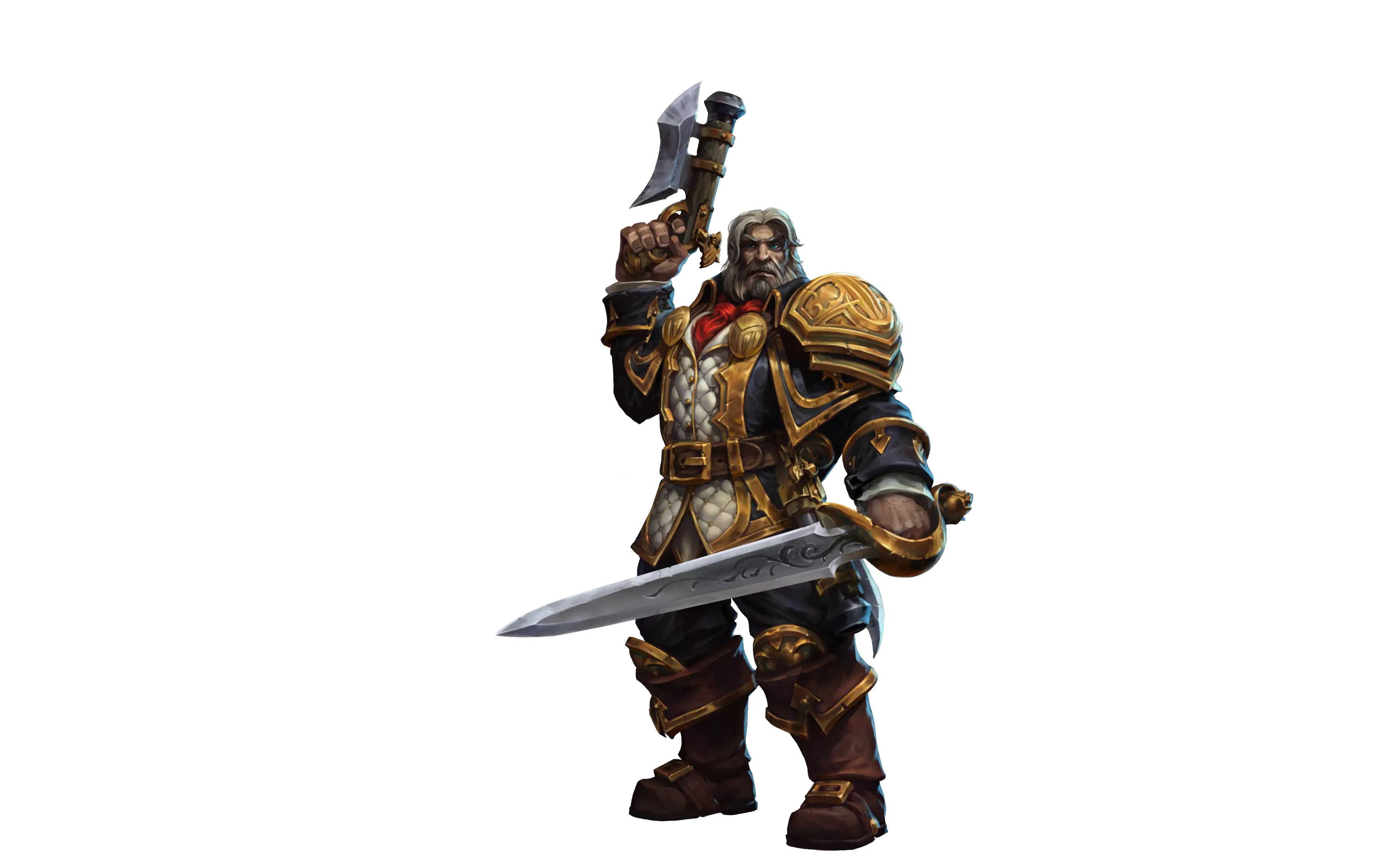 Armored Warrior with Sword