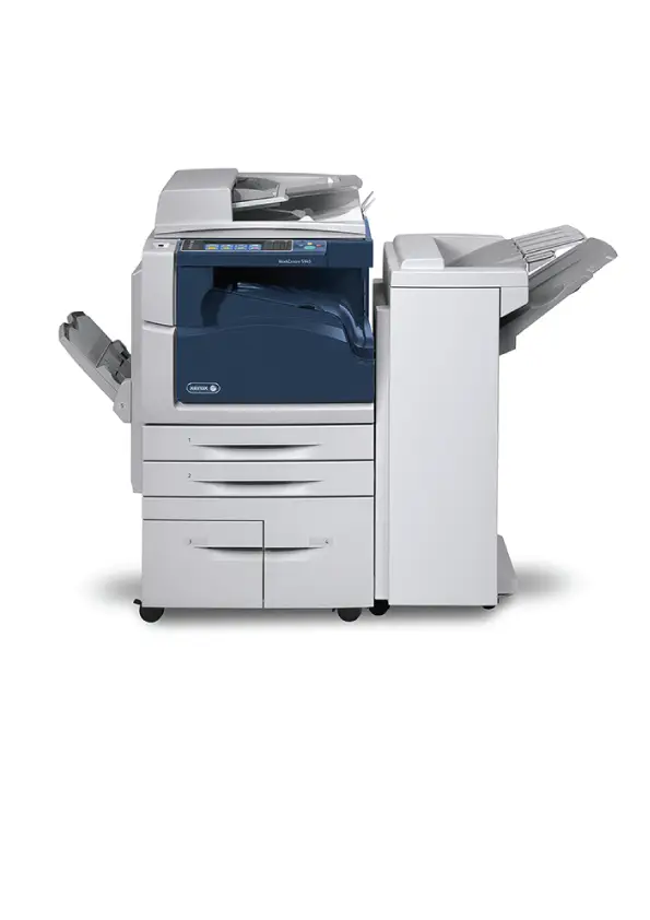 Modern Multifunctional Photocopier Illustration