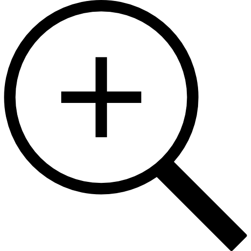 Magnifying Glass Zoom In Icon