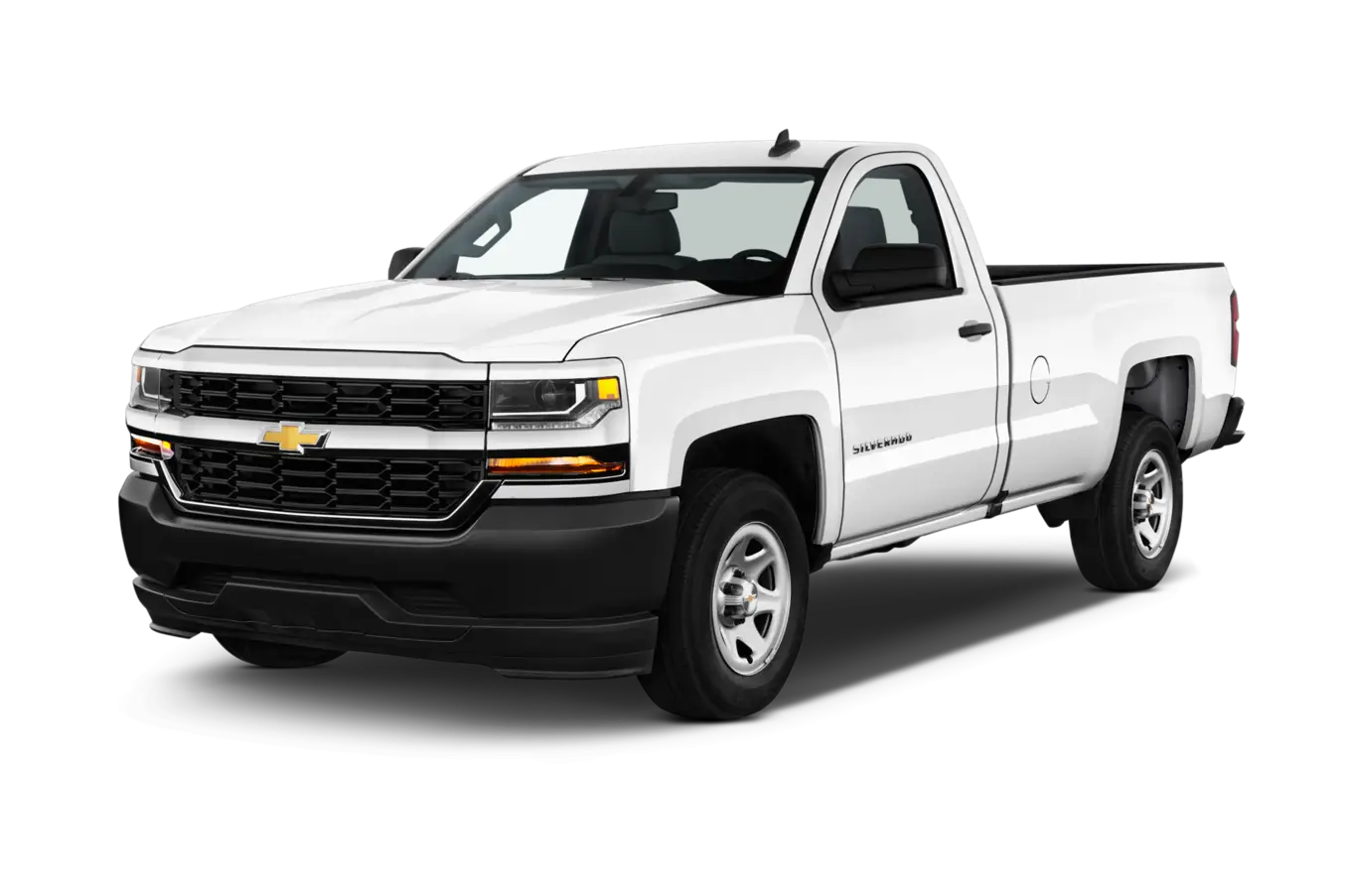 White Chevrolet Pickup Truck