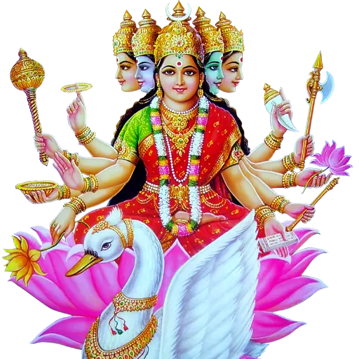 Hindu Goddess with Multiple Arms
