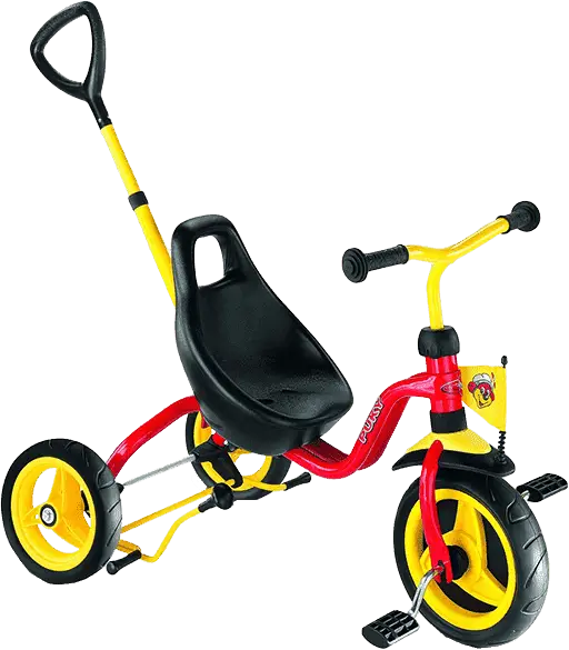 Colorful Red and Yellow Tricycle for Kids